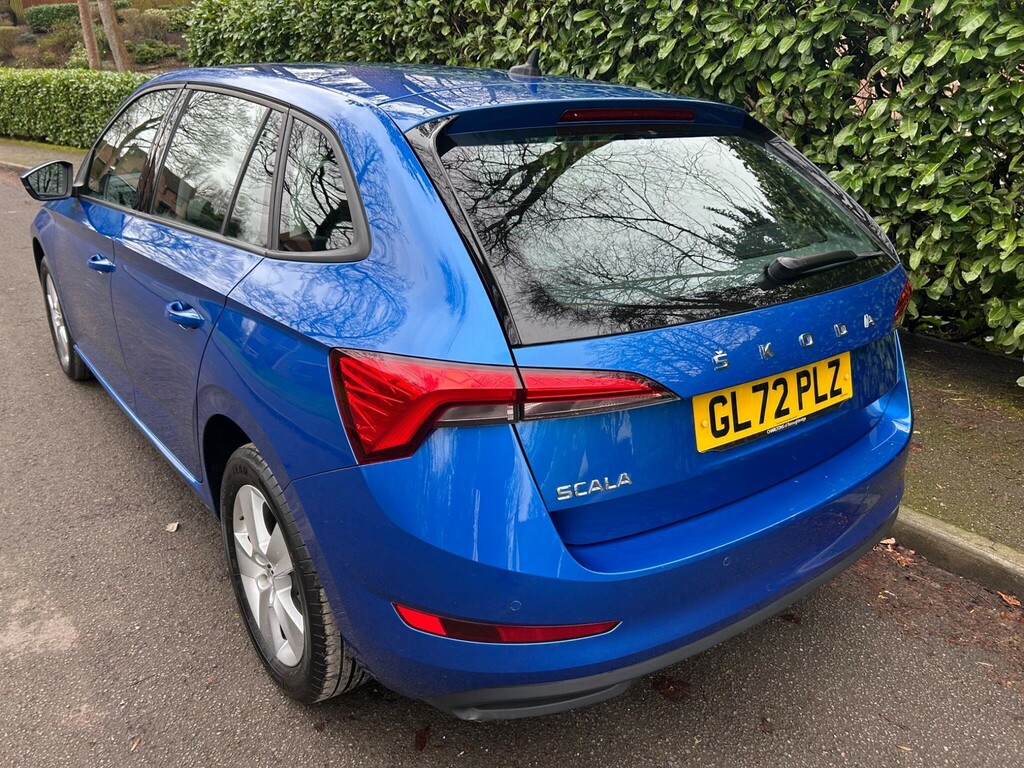 Skoda Scala 1.0 Tsi Se Euro 6 Ss GL72PLZ Blue #5