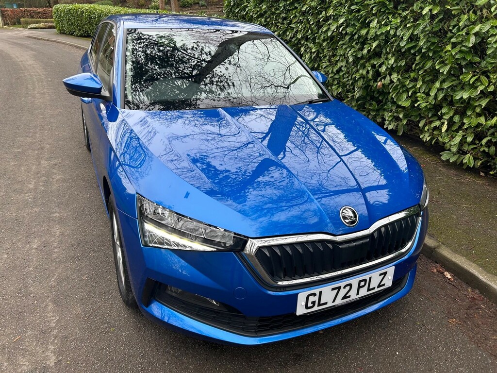 Skoda Scala 1.0 Tsi Se Euro 6 Ss GL72PLZ Blue #3