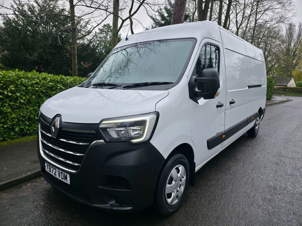 Renault Master 2.3 Dci 35 Business Fwd Lwb Medium Roof Euro 6 YB72VOM White #3