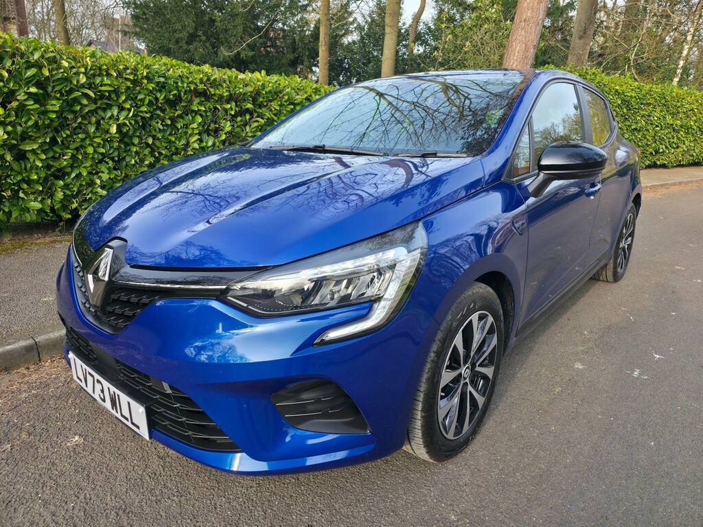 Renault Clio 1.0 Tce Evolution Euro 6 Ss LV73WLL Blue #3