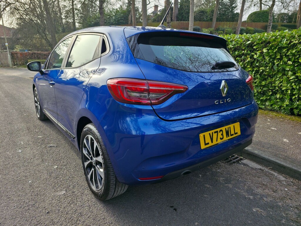 Renault Clio 1.0 Tce Evolution Euro 6 Ss LV73WLL Blue #4