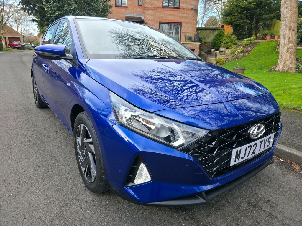 Hyundai I20 1.0 T-gdi Mhev Se Connect Dct Euro 6 Ss Blue