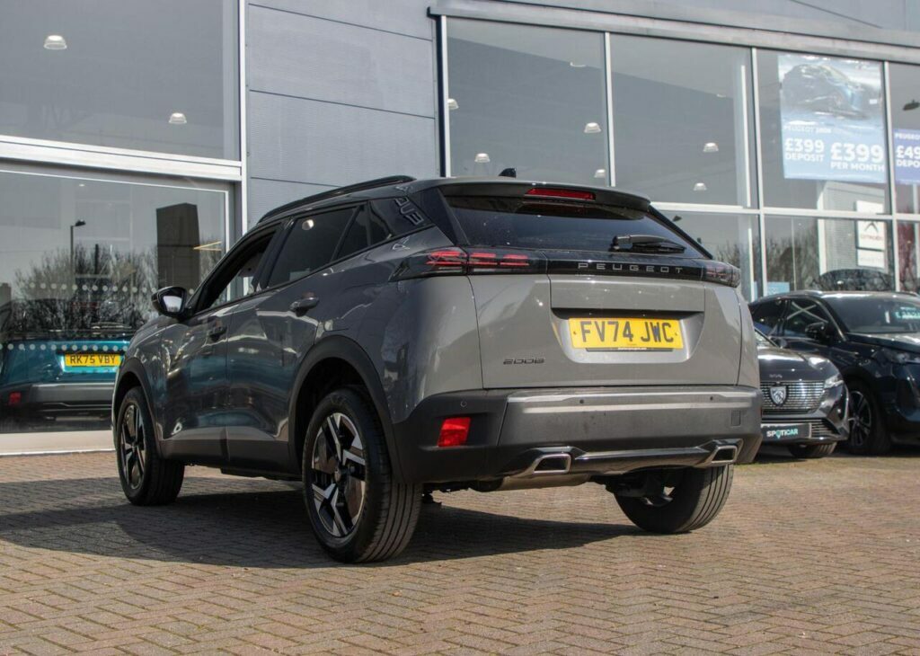 Peugeot 2008 1.2 Puretech Allure Euro 6 S S FV74JWC Grey #4