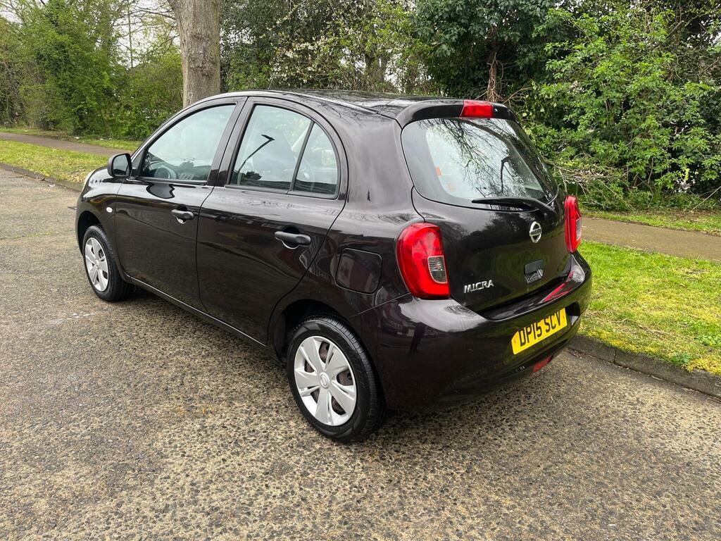 Nissan Micra 1.2 Visia Euro 5 DP15SCV Black #2