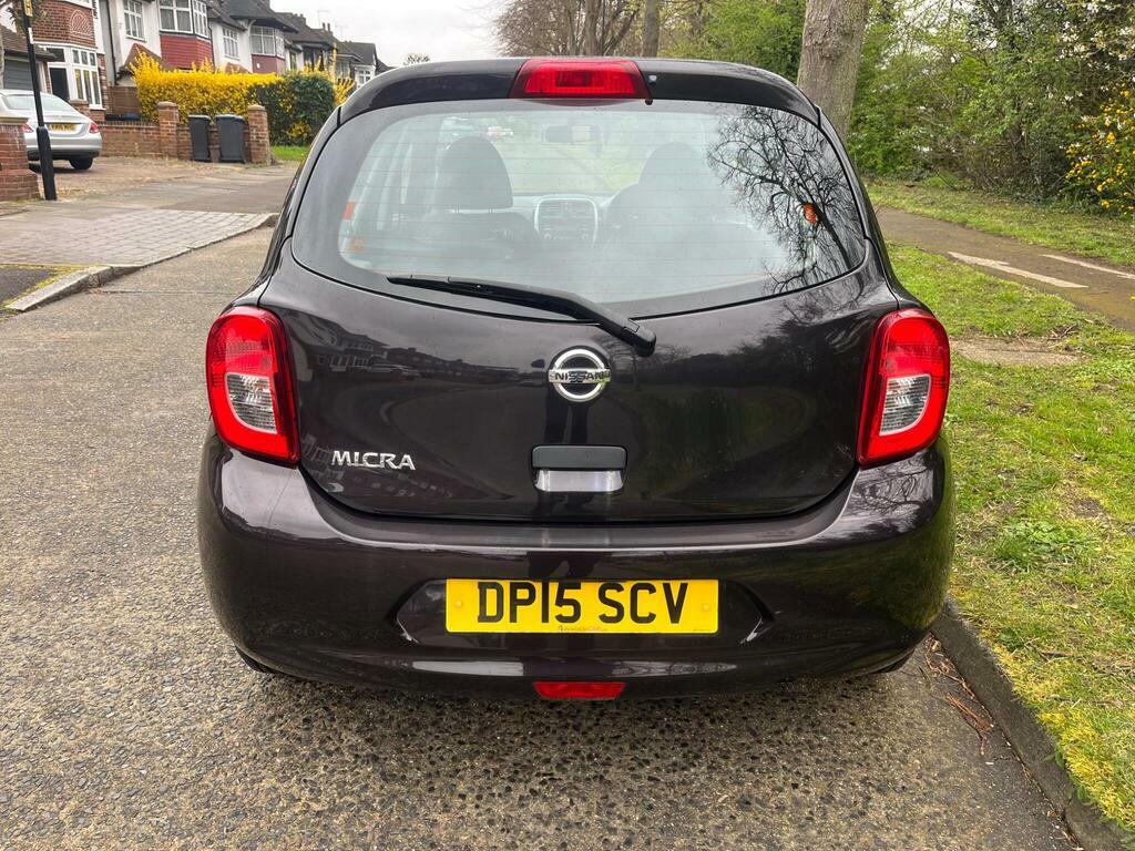 Nissan Micra 1.2 Visia Euro 5 DP15SCV Black #6