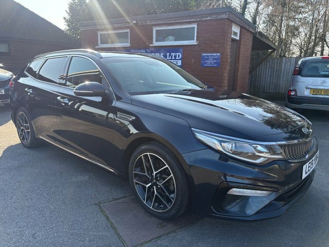 Kia Optima 1.6 Crdi 3 Sportswagon Euro 6 S LE19YBW Blue #3