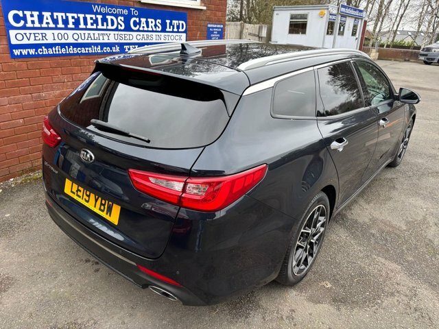 Kia Optima 1.6 Crdi 3 Sportswagon Euro 6 S LE19YBW Blue #2
