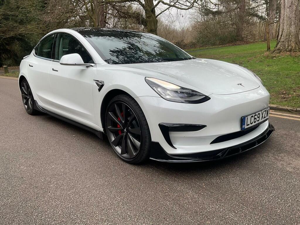 Tesla Model 3 Dual Motor Performance LC69XZW White #3