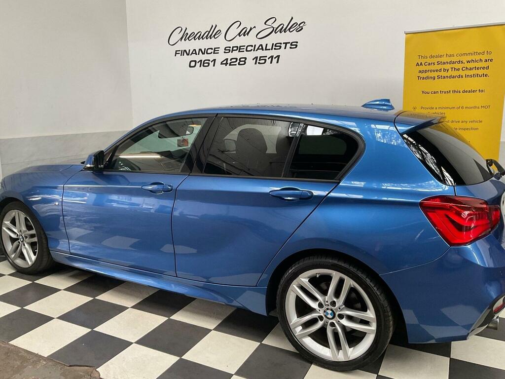 BMW 1 Series 2.0 118D M Sport Euro 6 Ss Blue #2