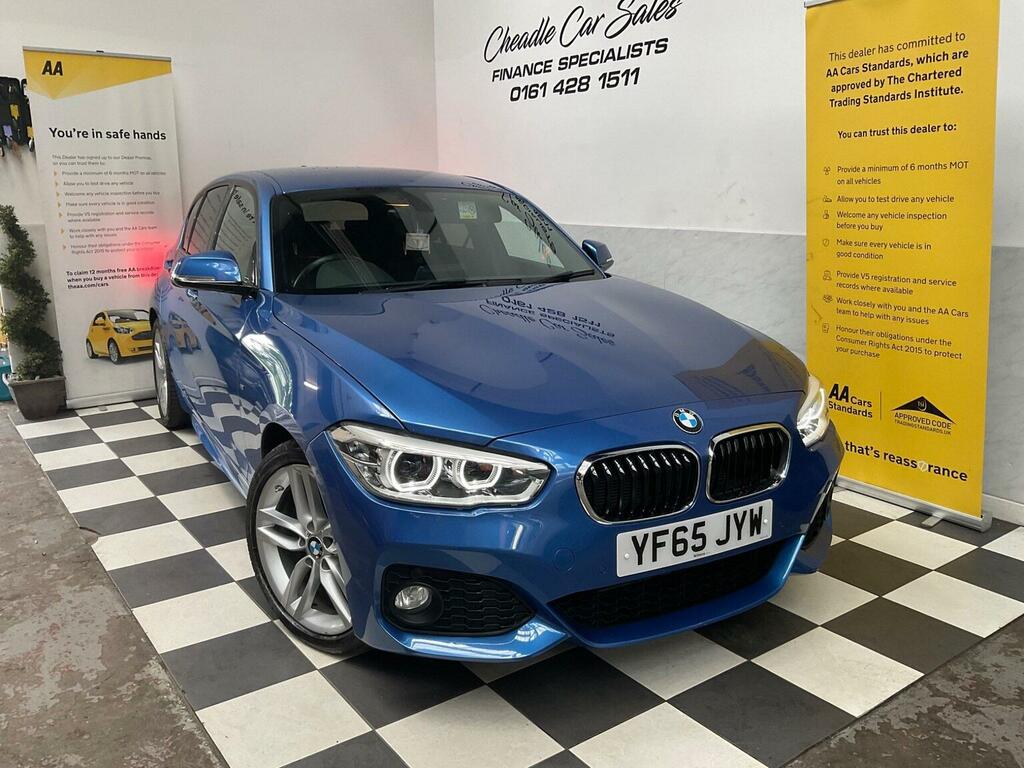 BMW 1 Series 2.0 118D M Sport Euro 6 Ss Blue #4