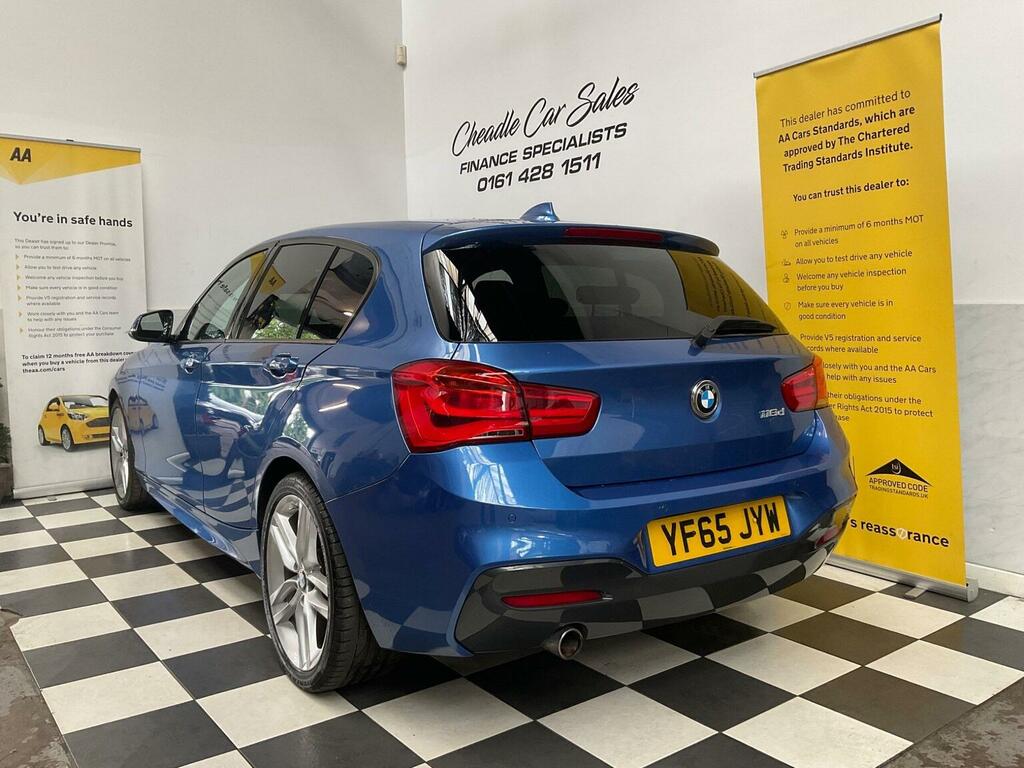 BMW 1 Series 2.0 118D M Sport Euro 6 Ss Blue #6
