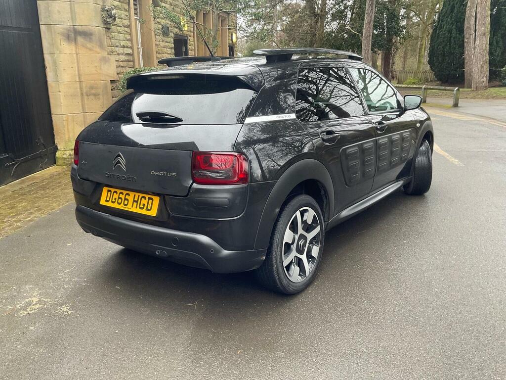 Citroen C4 Cactus 1.6 Bluehdi Flair Edition Euro 6 DG66HGD Black #2
