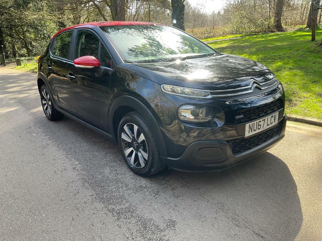 Citroen C3 1.2 Puretech Feel Euro 6 NU67LCV Black #3