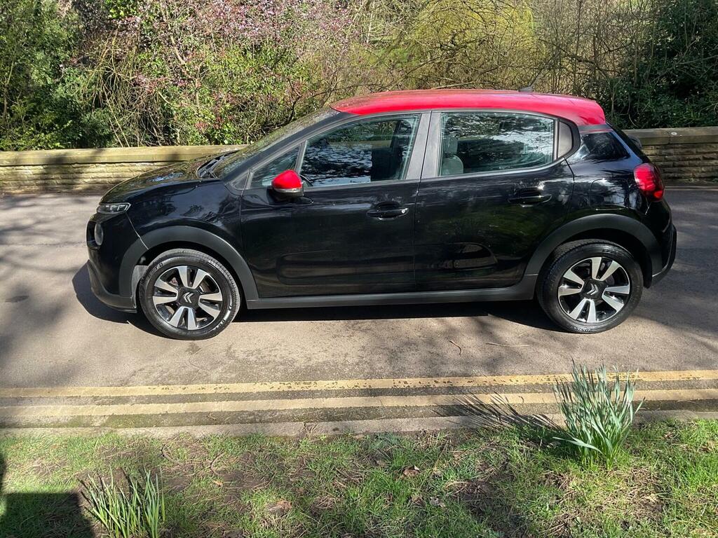 Citroen C3 1.2 Puretech Feel Euro 6 NU67LCV Black #6