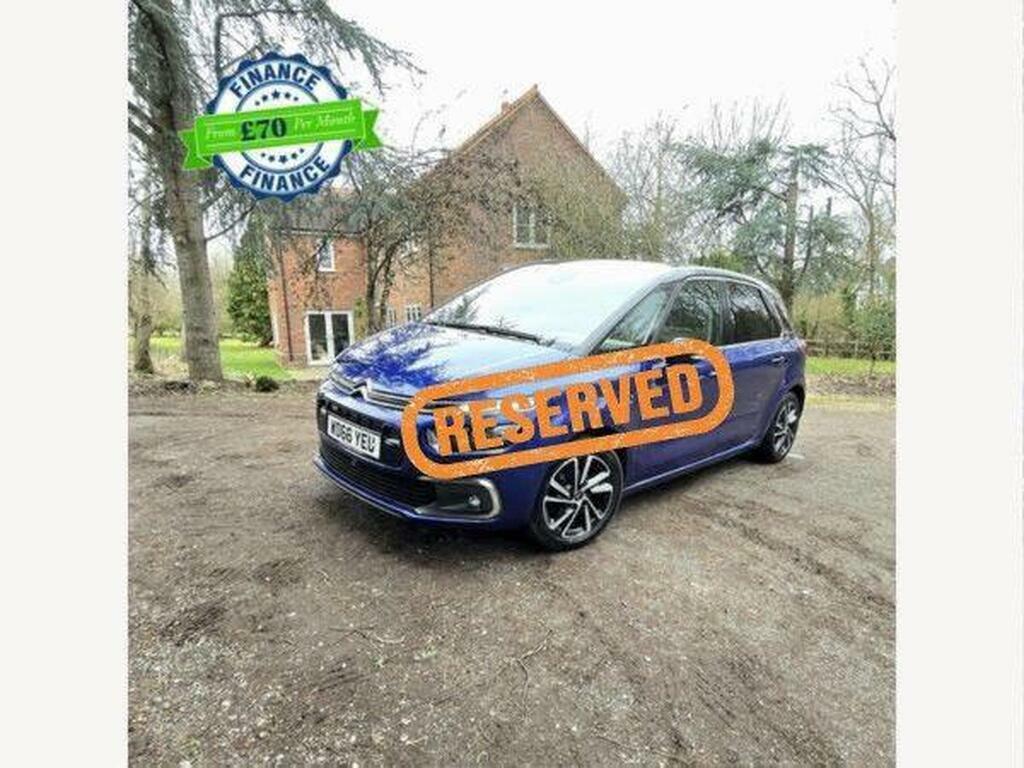 Citroen C4 Picasso 1.2 Puretech Flair Eat6 Euro 6 S S Blue