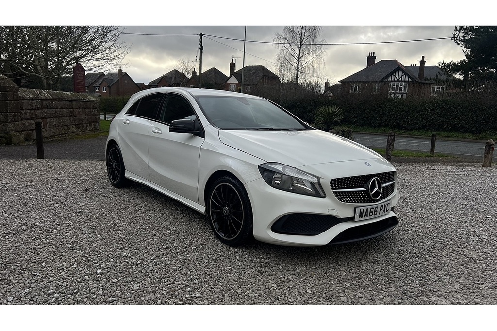 Mercedes-Benz A Class A160 Amg Line WA66PXC White #2