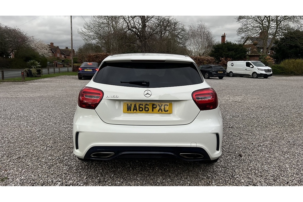Mercedes-Benz A Class A160 Amg Line WA66PXC White #6