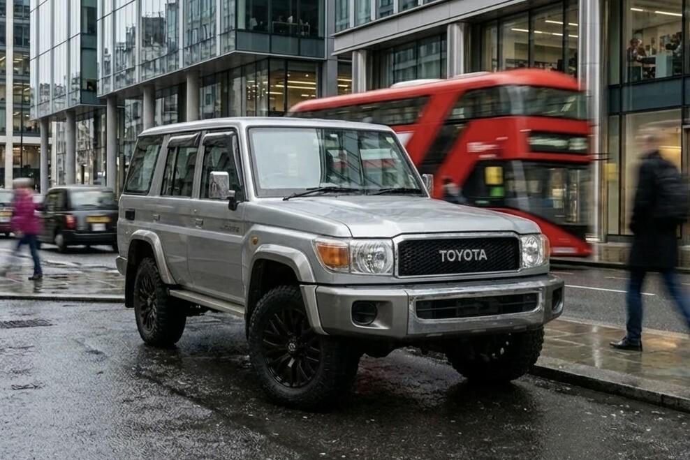 Toyota Land Cruiser 2.5 Td II Suv 85 Bhp Silver