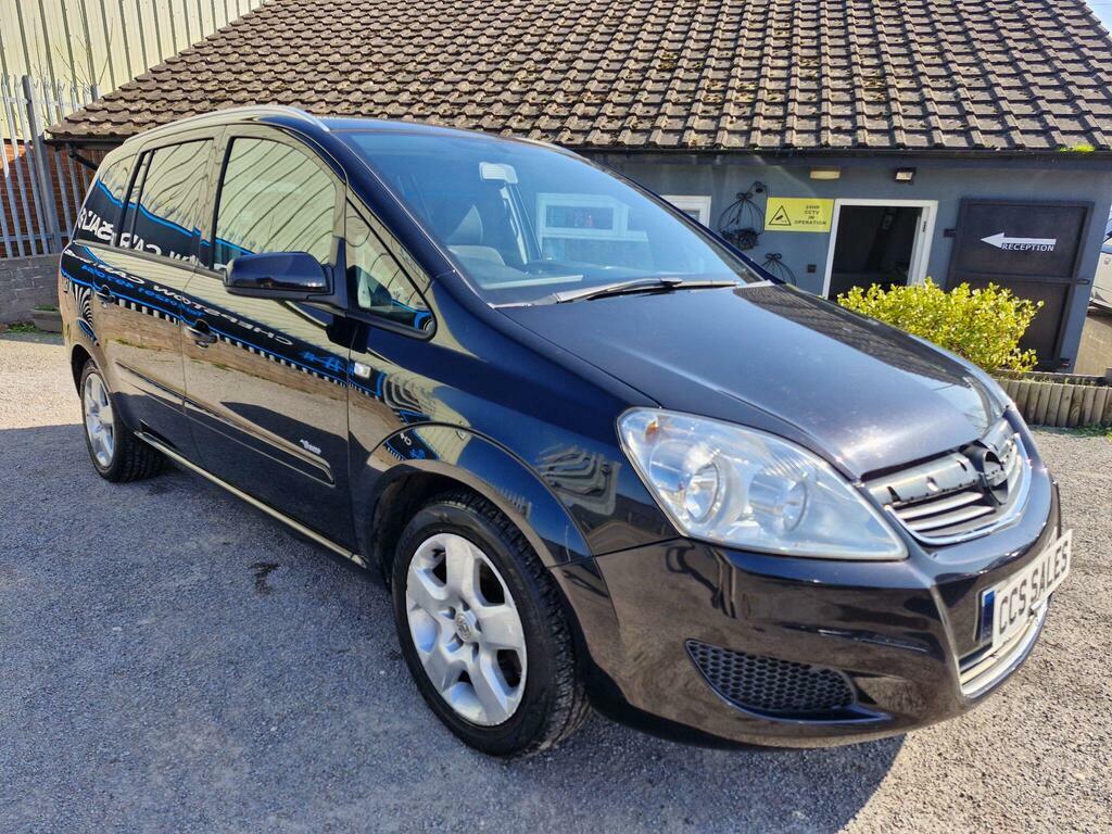 Vauxhall Zafira 1.9 Cdti Breeze Euro 4 Black