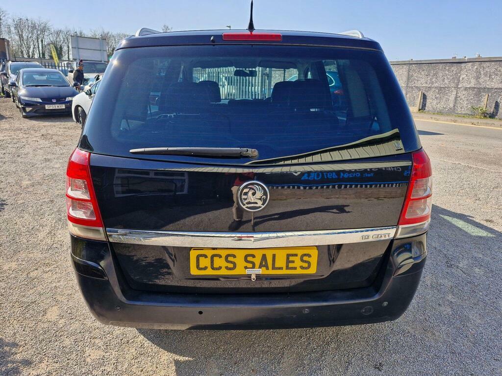 Vauxhall Zafira 1.9 Cdti Breeze Euro 4 Black #6