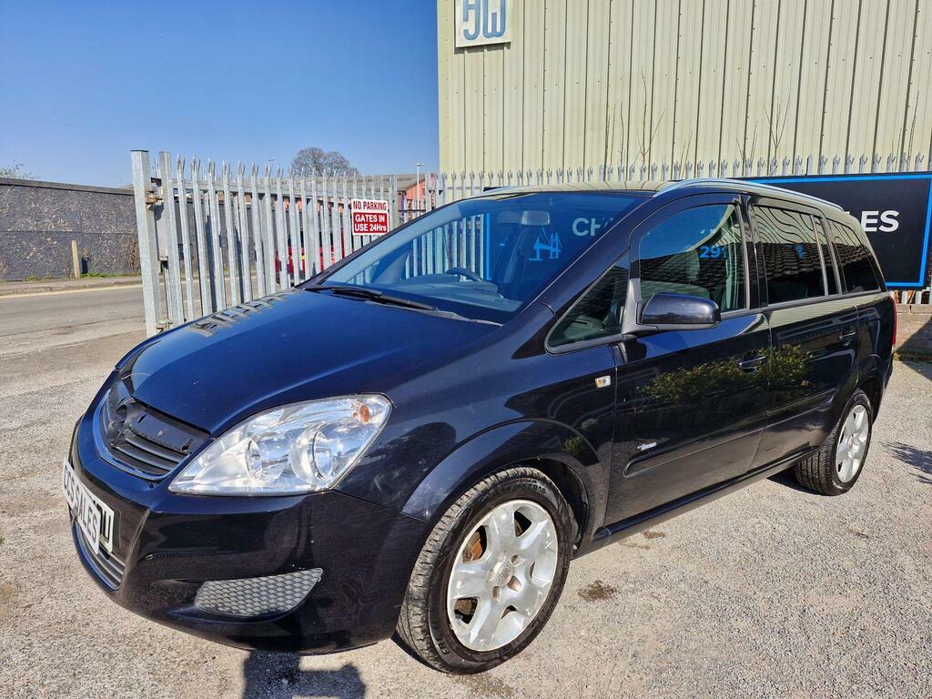 Vauxhall Zafira 1.9 Cdti Breeze Euro 4 Black #3