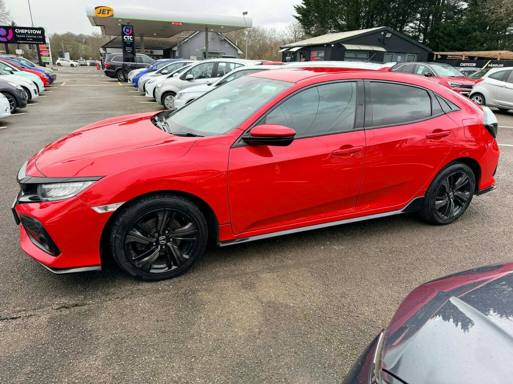 Honda Civic 1.5 Vtec Turbo Gpf Sport Hatchback Manu BG68CXP Red #5