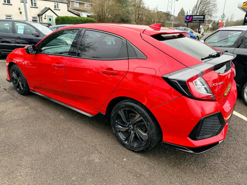 Honda Civic 1.5 Vtec Turbo Gpf Sport Hatchback Manu BG68CXP Red #4