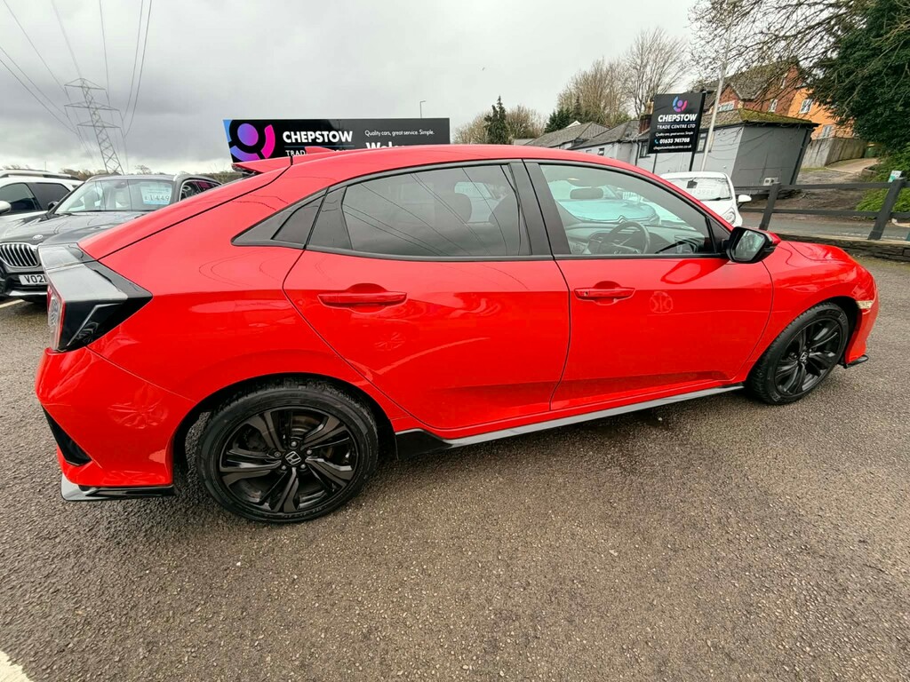 Honda Civic 1.5 Vtec Turbo Gpf Sport Hatchback Manu BG68CXP Red #2