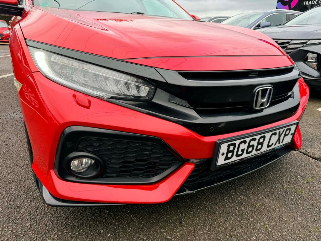 Honda Civic 1.5 Vtec Turbo Gpf Sport Hatchback Manu BG68CXP Red #6