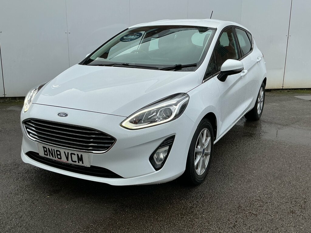 Ford Fiesta 1.1 Ti-vct Zetec Hatchback Euro BN18VCM White #2