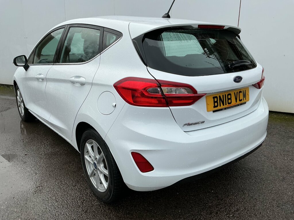 Ford Fiesta 1.1 Ti-vct Zetec Hatchback Euro BN18VCM White #6