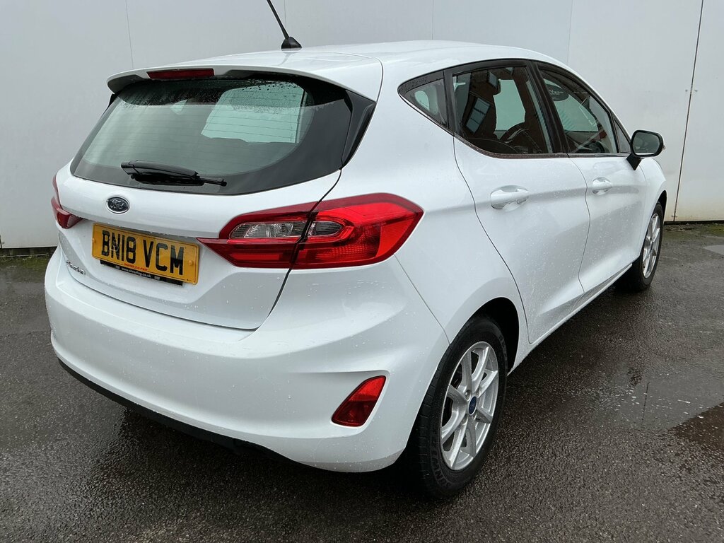 Ford Fiesta 1.1 Ti-vct Zetec Hatchback Euro BN18VCM White #5