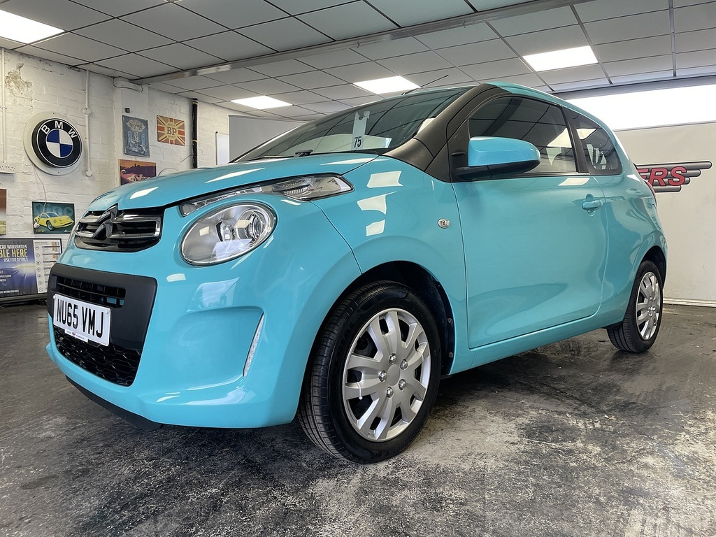 Citroen C1 Vti Feel NU65VMJ Blue #6