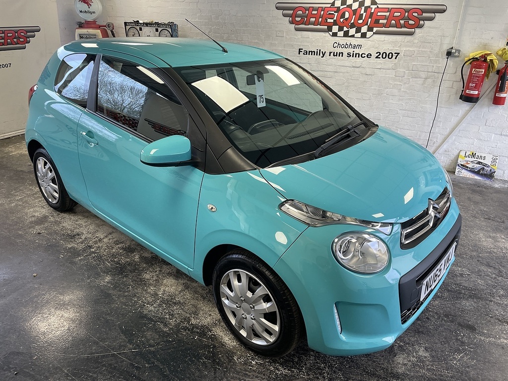 Citroen C1 Vti Feel NU65VMJ Blue #2