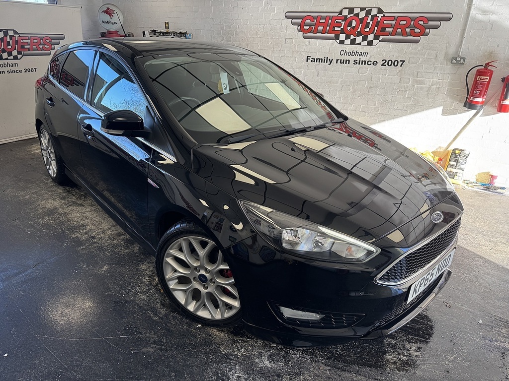 Ford Focus T Ecoboost Zetec S KP65NDD Black #2