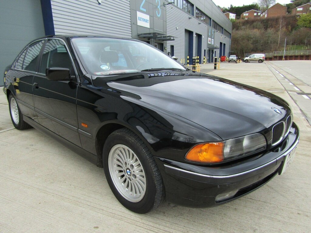 BMW 5 Series 540I Blue #3