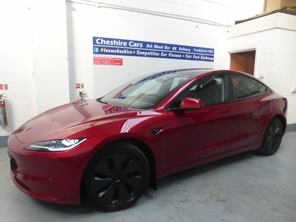 Tesla Model 3 Saloon Rwd 208 Ps Red