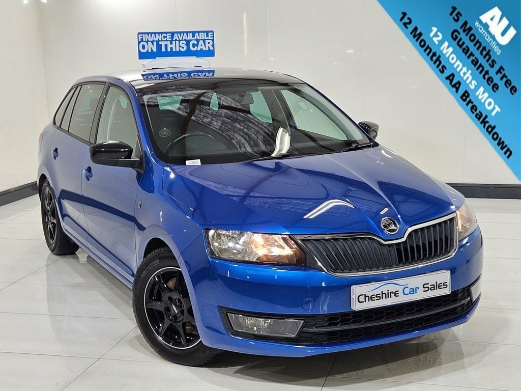 Skoda Rapid Spaceback 1.2L Se Sport Blue