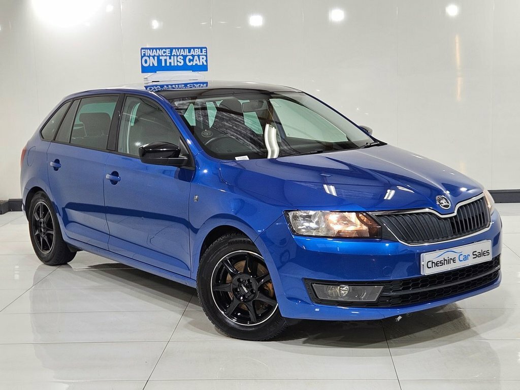 Skoda Rapid Spaceback 1.2L Se Sport Blue #3