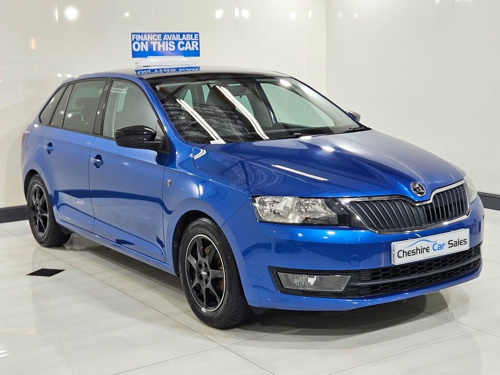 Skoda Rapid Spaceback 1.2L Se Sport Blue #4