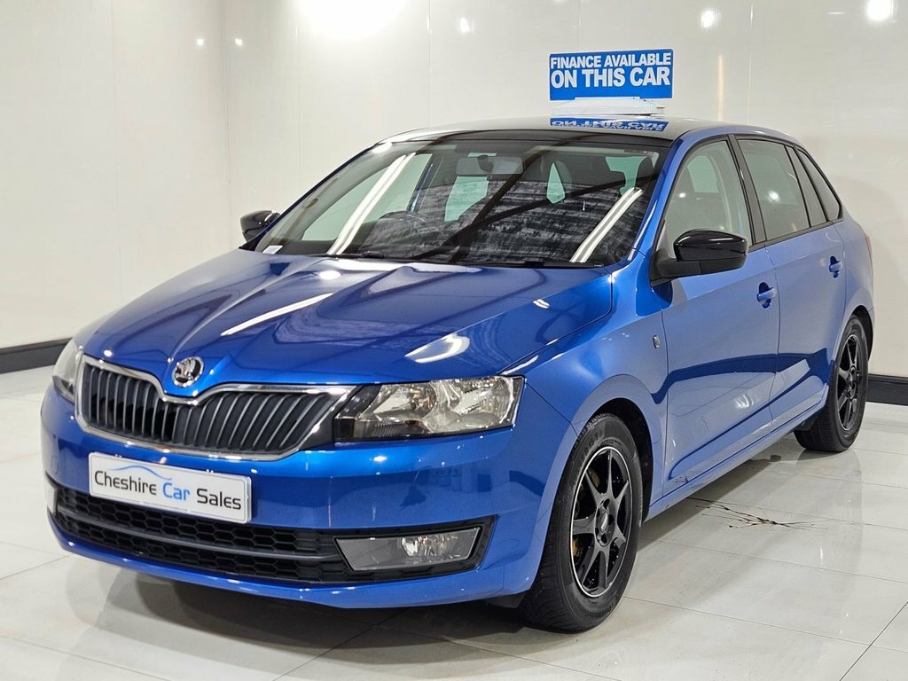 Skoda Rapid Spaceback 1.2L Se Sport Blue #6
