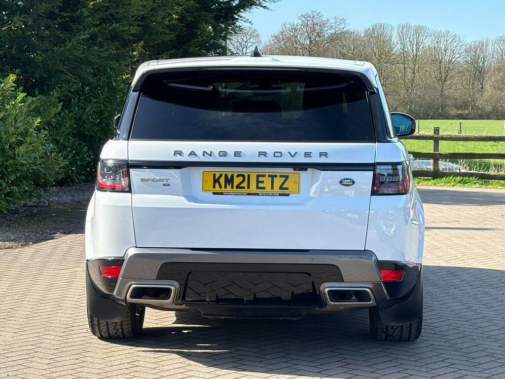 Land Rover Range Rover Sport Suv 3.0 D300 Mhev Hse Silver 4Wd Euro 6 Ss KM21ETZ White #6