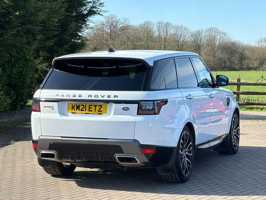 Land Rover Range Rover Sport Suv 3.0 D300 Mhev Hse Silver 4Wd Euro 6 Ss KM21ETZ White #2