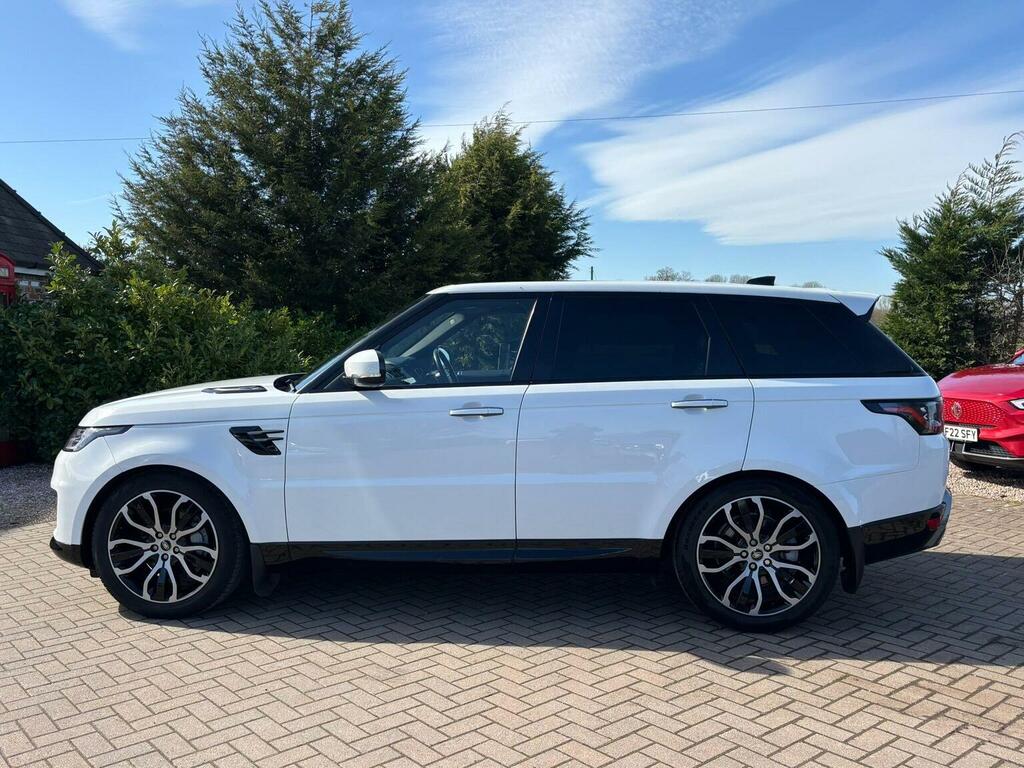 Land Rover Range Rover Sport Suv 3.0 D300 Mhev Hse Silver 4Wd Euro 6 Ss KM21ETZ White #4