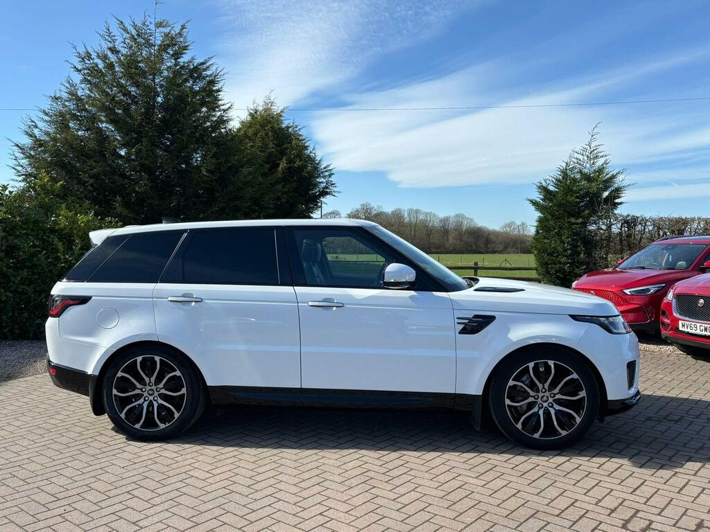 Land Rover Range Rover Sport Suv 3.0 D300 Mhev Hse Silver 4Wd Euro 6 Ss KM21ETZ White #3