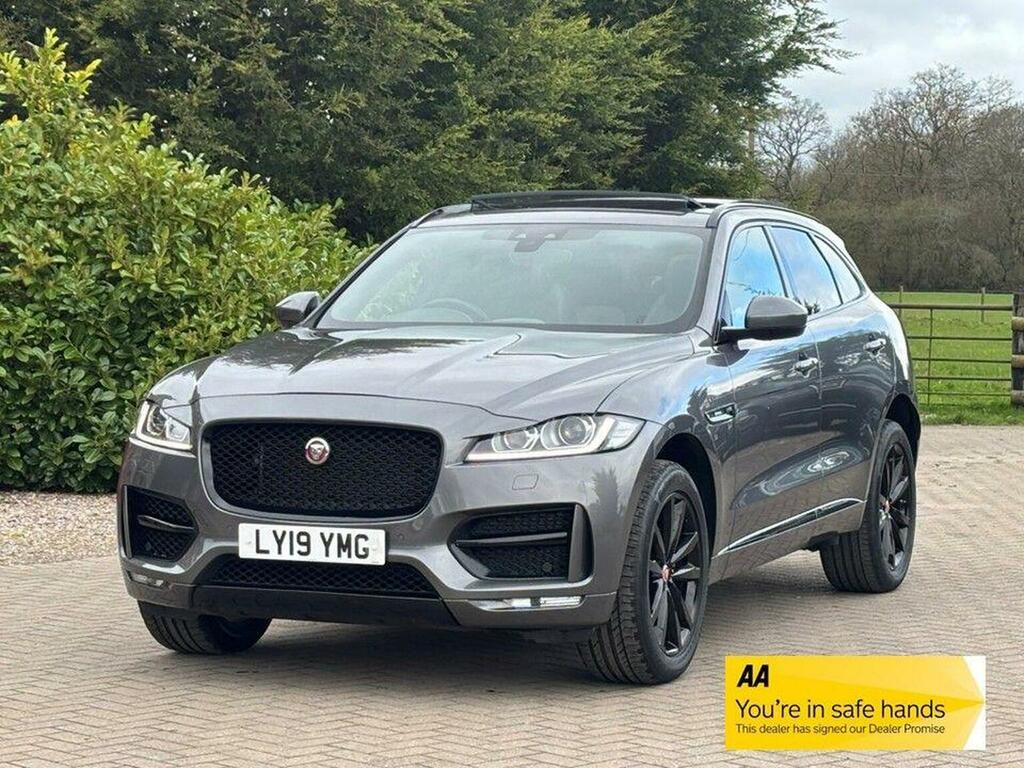 Jaguar F-Pace Suv 2.0 D180 R-sport Awd Euro 6 Ss 20 Grey