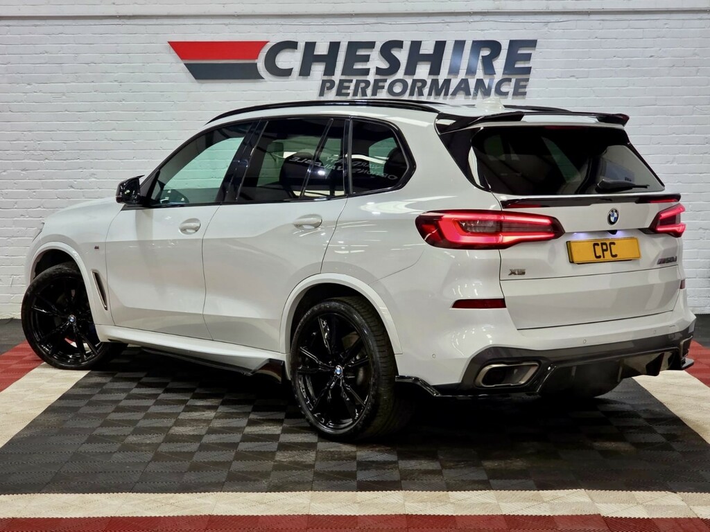 BMW X5 Suv 3.0 X5 M50d - 1 Ownerskyloungepanroofco WR70DWX White #6