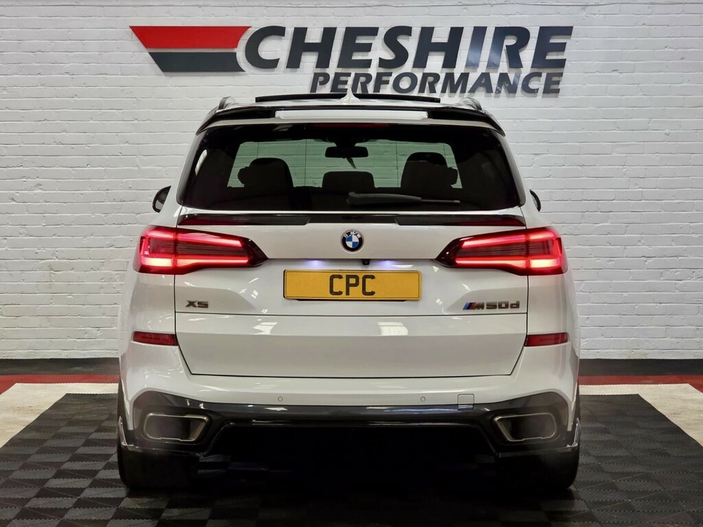 BMW X5 Suv 3.0 X5 M50d - 1 Ownerskyloungepanroofco WR70DWX White #5