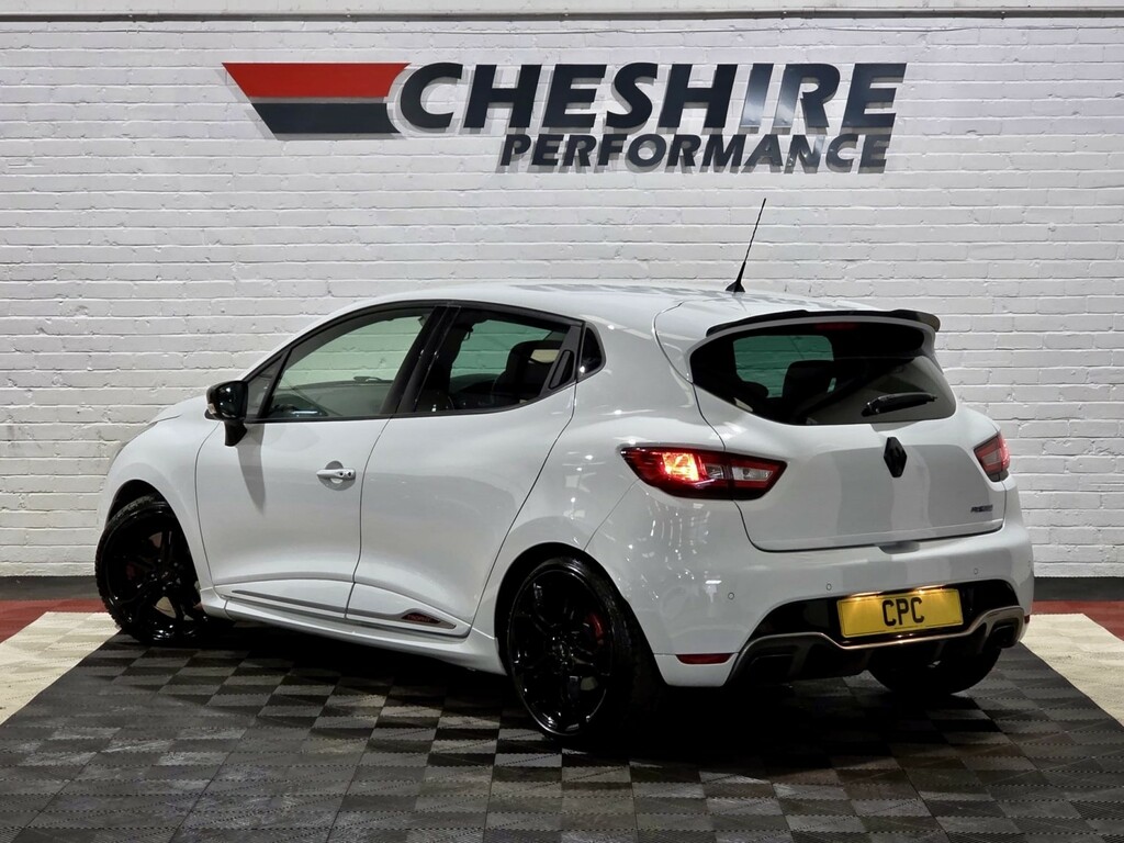 Renault Clio Hatchback 1.6 Renaultsport Nav 220 Trophy White #6