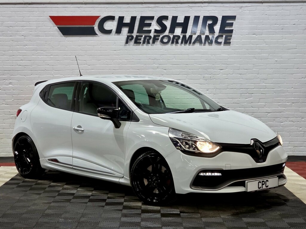 Renault Clio Hatchback 1.6 Renaultsport Nav 220 Trophy White #2